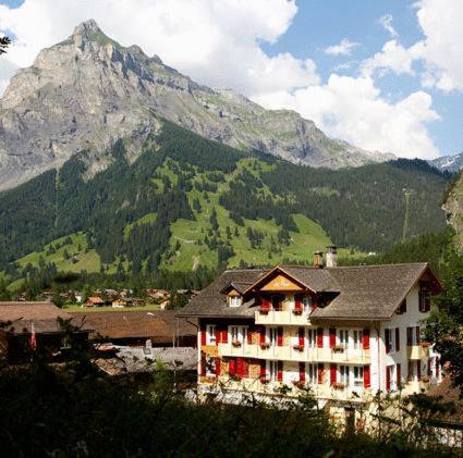 Hotel Des Alpes คันเดอร์ชเตค ภายนอก รูปภาพ